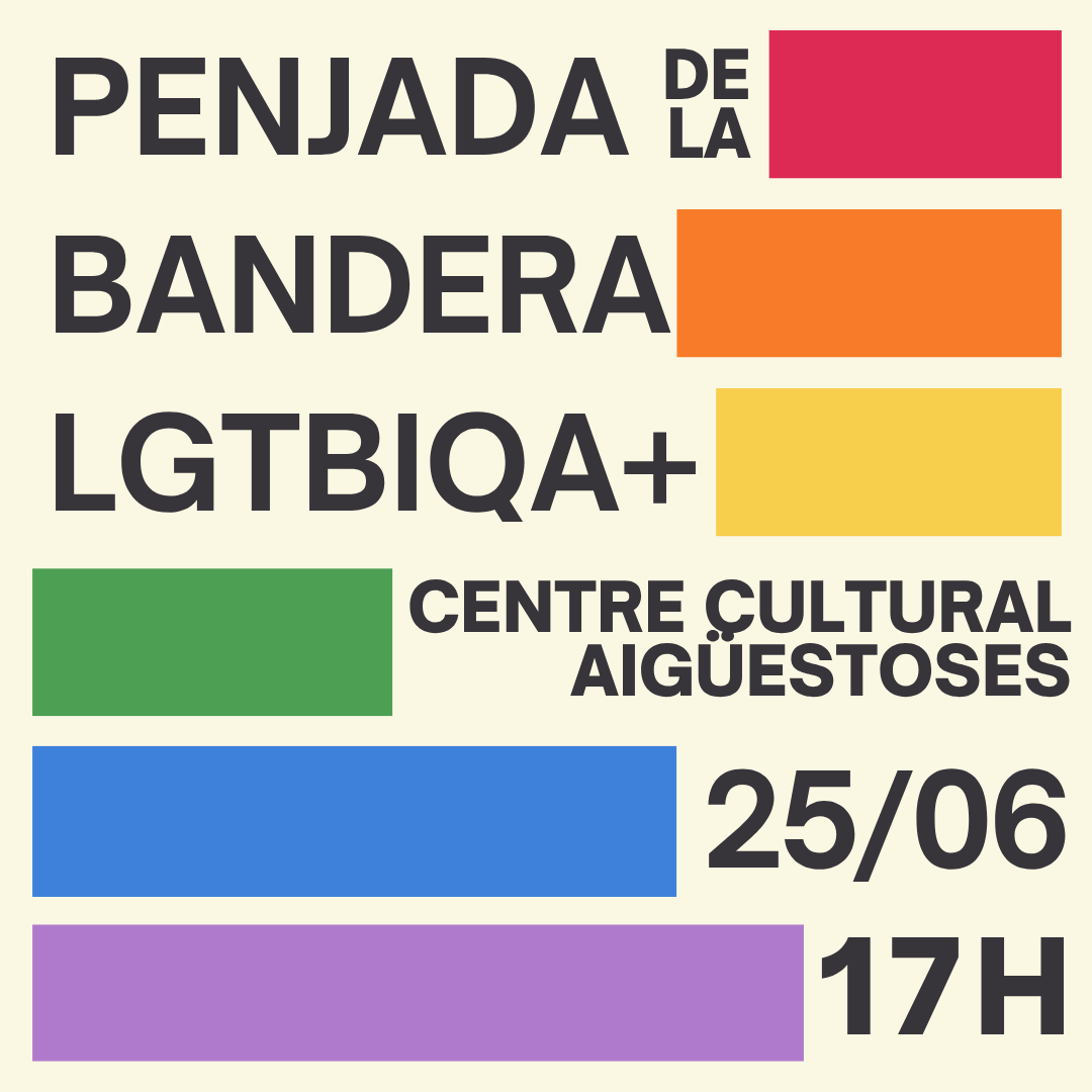 PENJADA DE LA BANDERA DE L'ORGULL